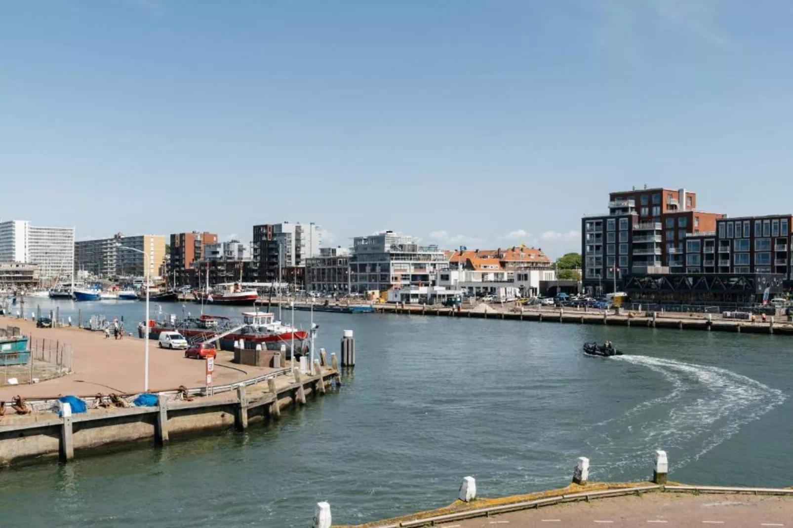Scheveningen Harbour 40B-Gebieden zomer 20km