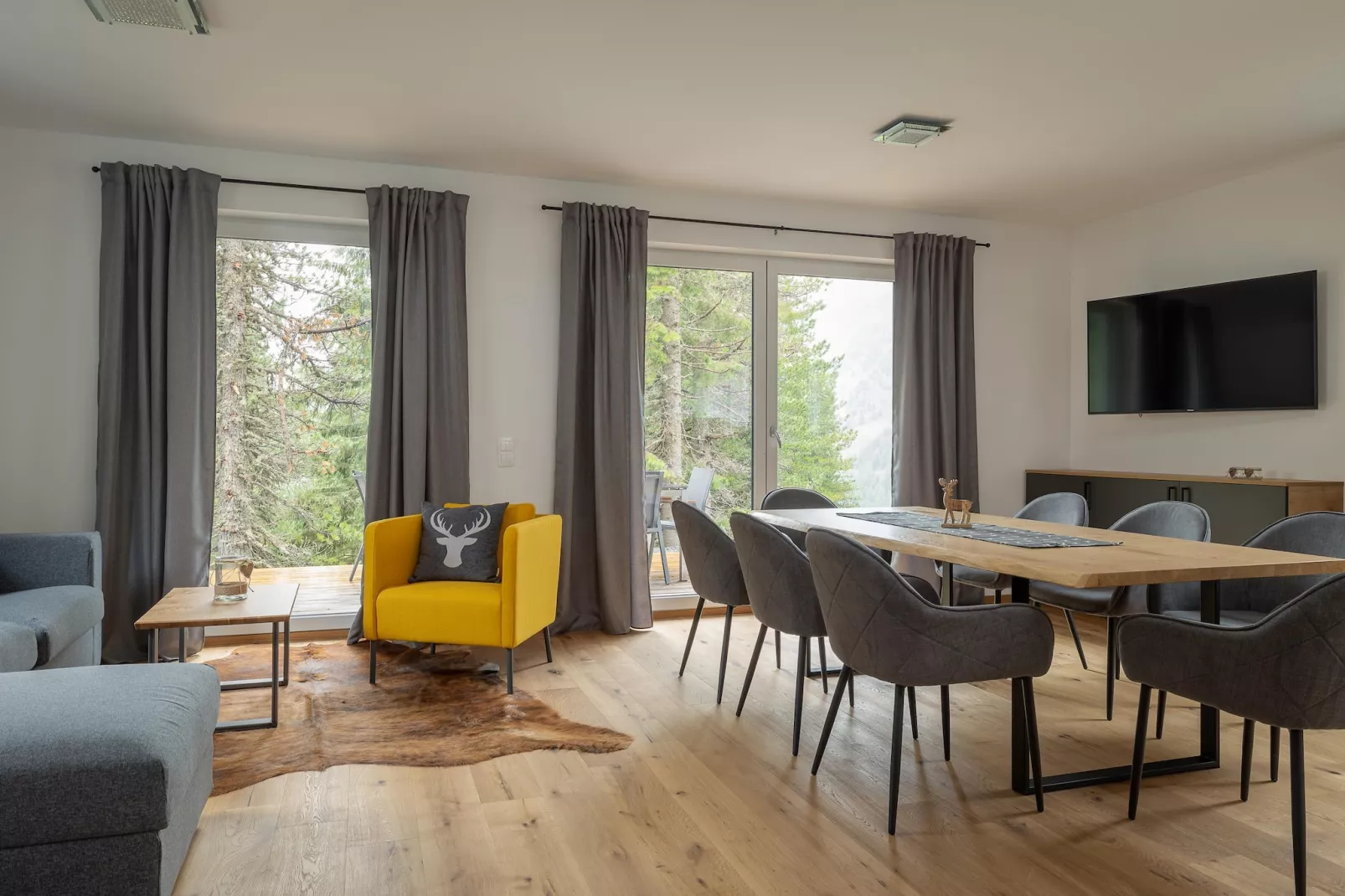 Turrach Chalet 1-Woonkamer