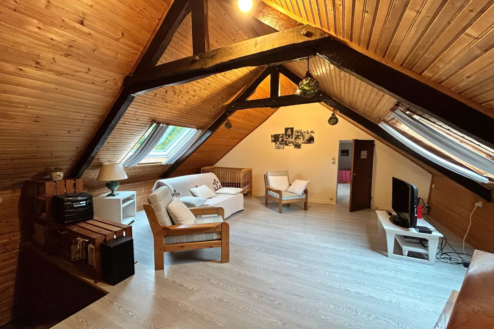 Maison avec jardin clos Pordic-Woonkamer