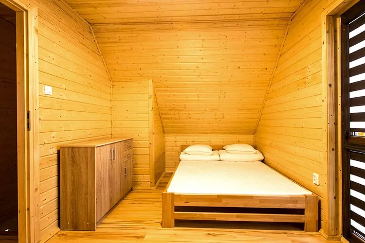 Piętrowe domki wakacyjne w Pleśnej-Slaapkamer