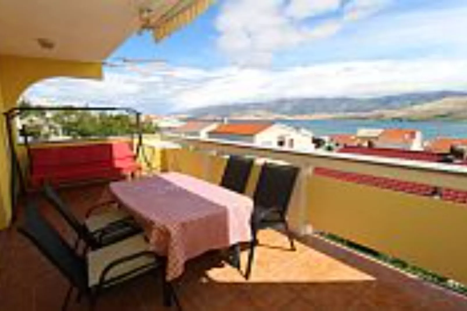Apartments Jović - Two Bedroom Apartment with Terrace (A3)-Terrasbalkon