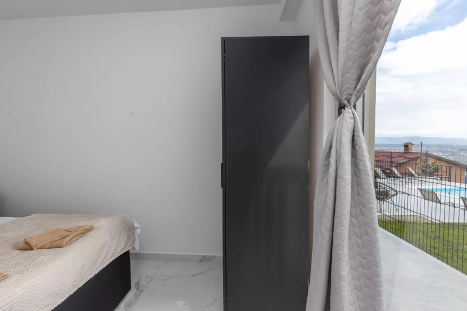 Apartments Bregha - One Bedrom Apartment with Terrace-Slaapkamer