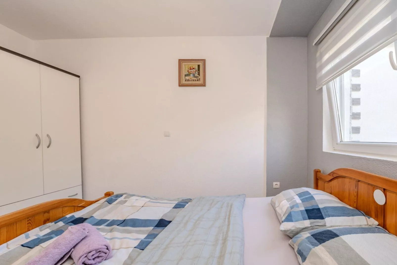 Apartments Robi & Kristina - Two Bedroom Apartment with Sea View A5-Slaapkamer
