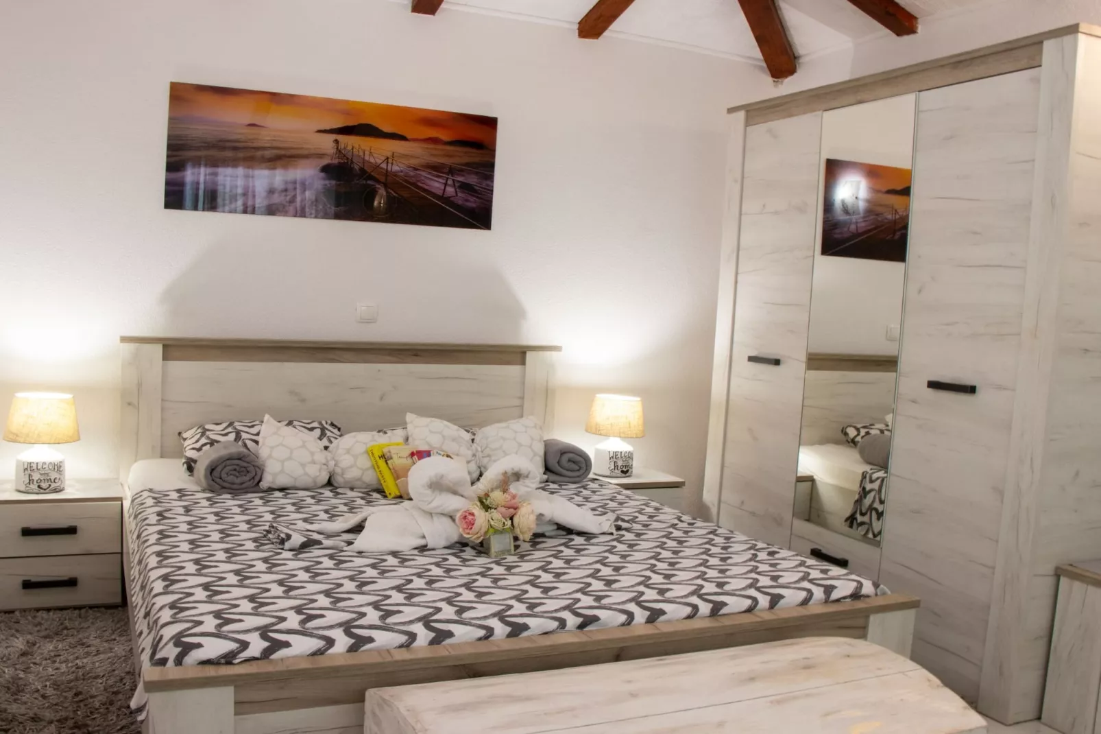 Authentic Dalmatian Treasure Homes - House Azur-Slaapkamer