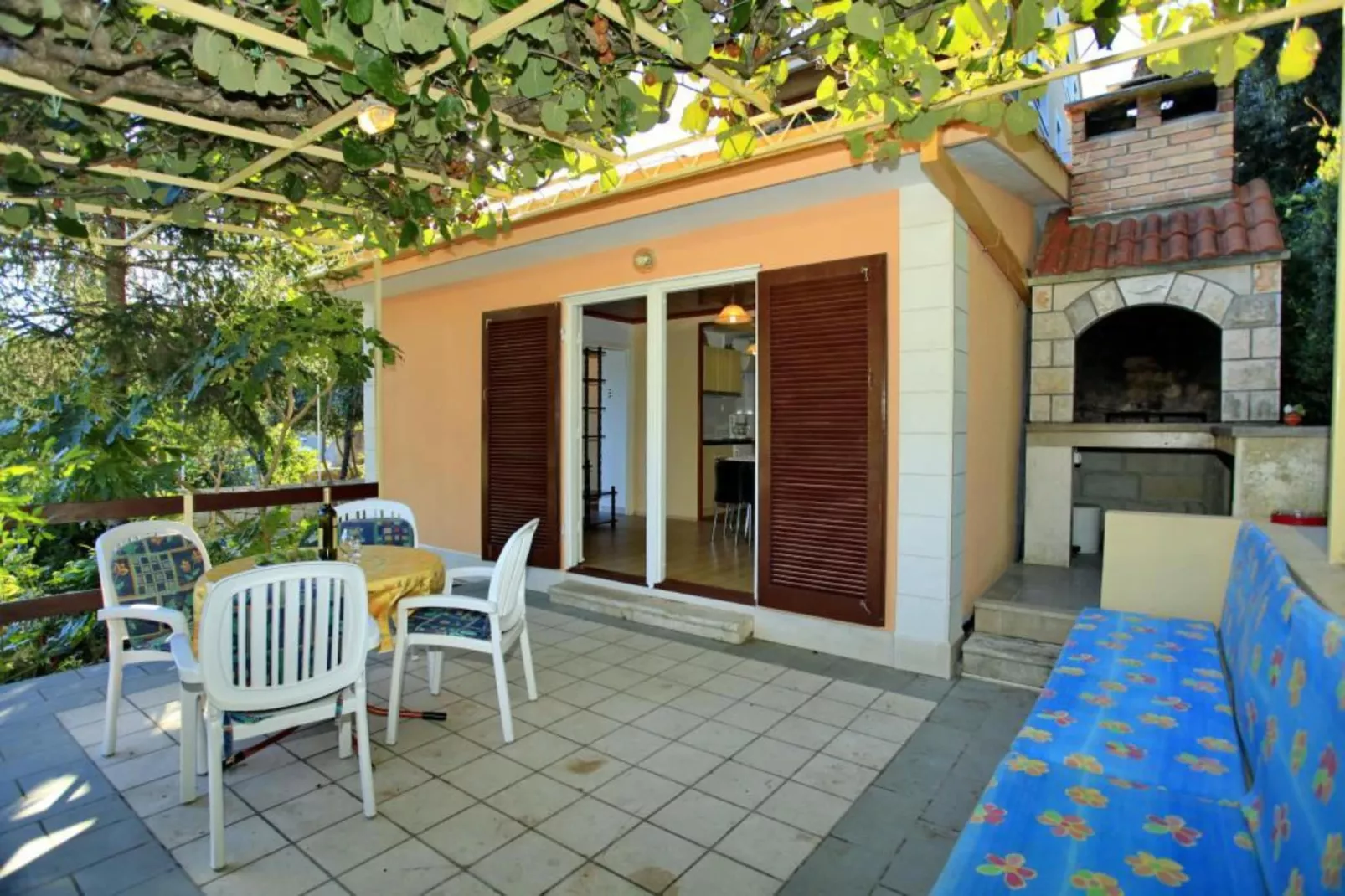 Apartments Villa Cebalo Korčula - Standard One Bedroom Apartment with Terrace and Sea View   EMA-Terrasbalkon