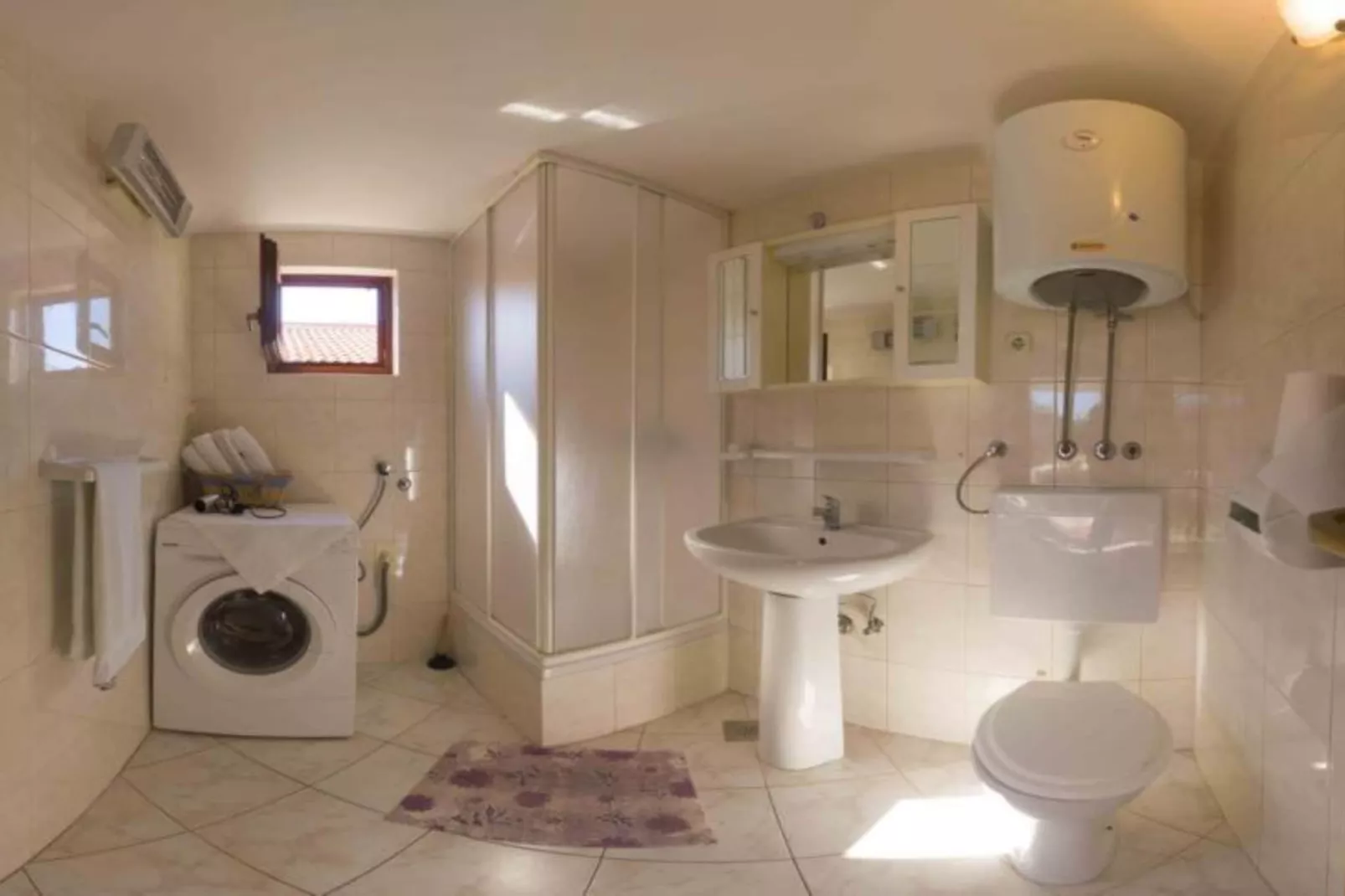 Apartments Jukica - Two Bedroom Apartment With Sea View-Badkamer