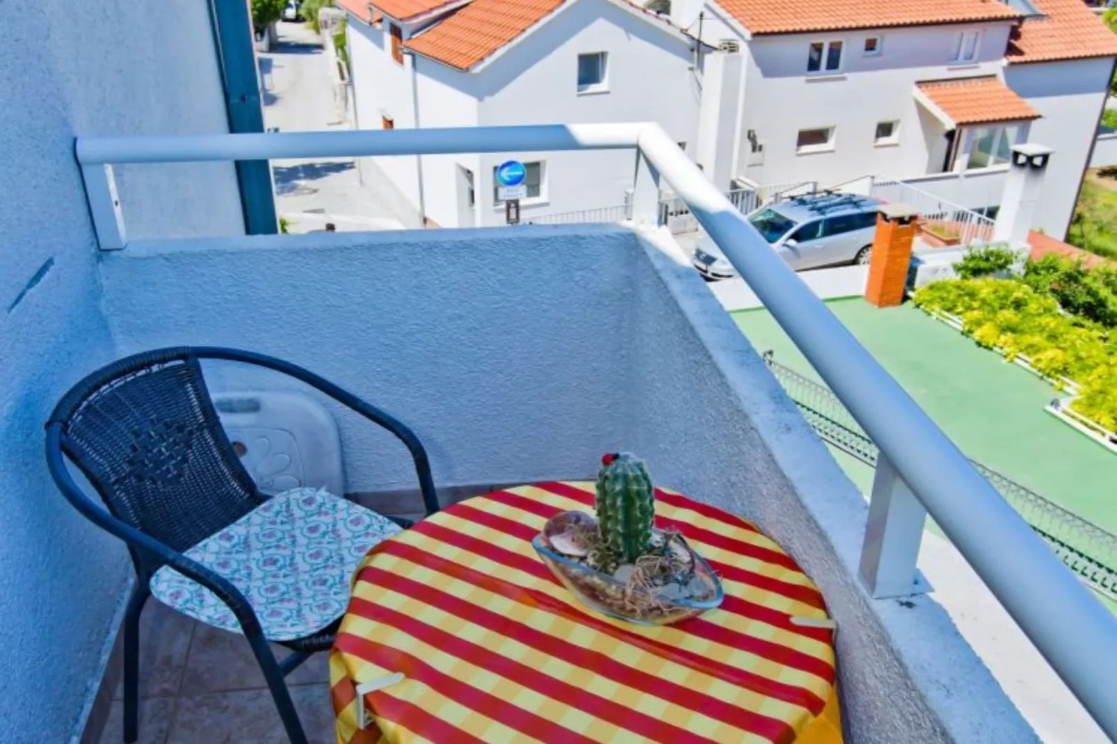 Apartments Jacky - Comfort One Bedroom Apartment with Balcony (owner 3)-Terrasbalkon