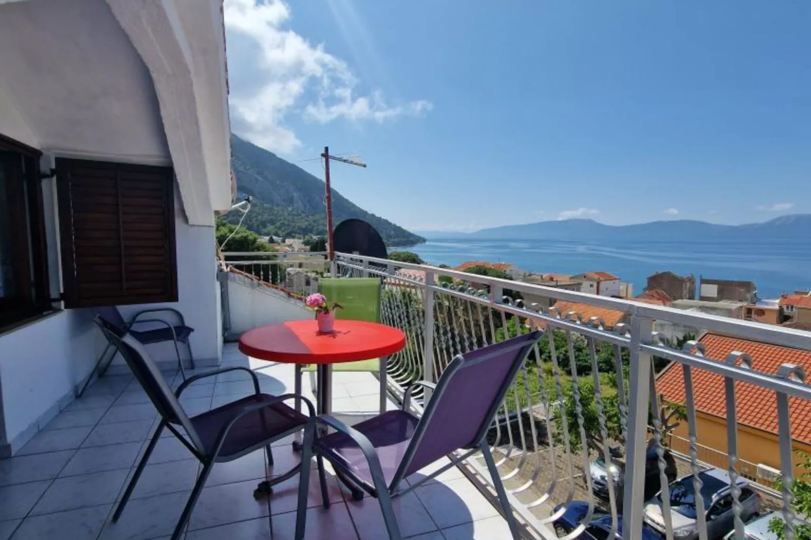 Two Bedroom  Apartment with Terrace and Sea View 4-Terrasbalkon