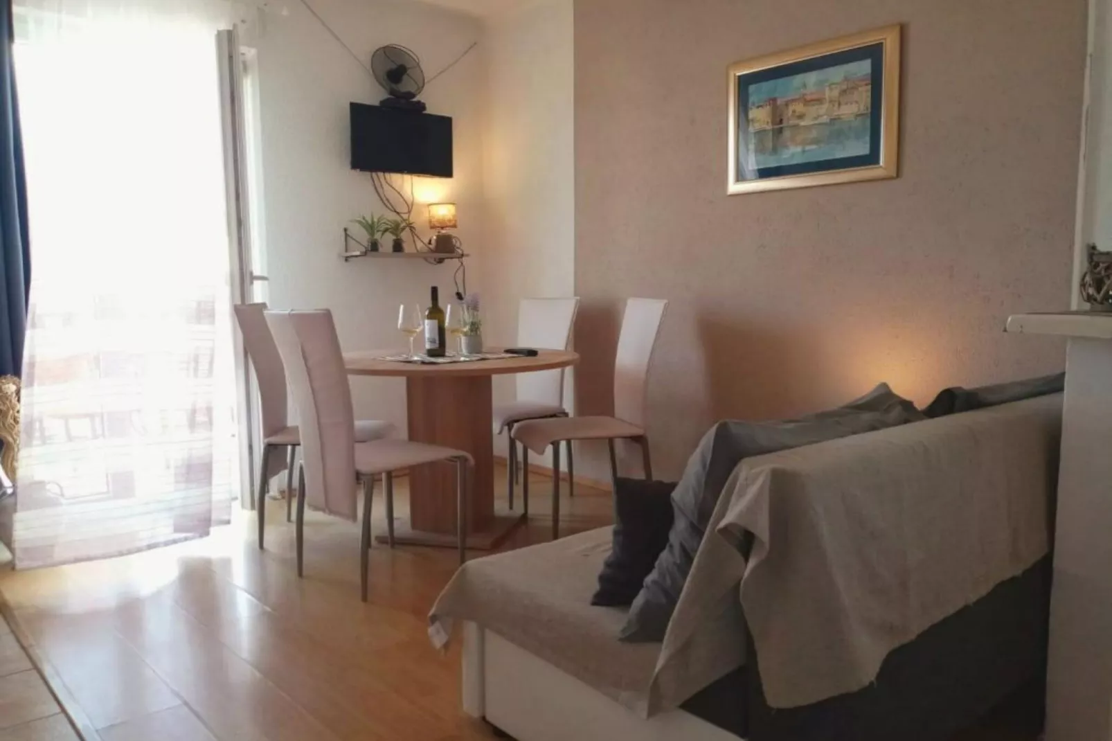 Apartments Silva - One Bedroom Apartment with Balcony and Sea View-Buitenlucht