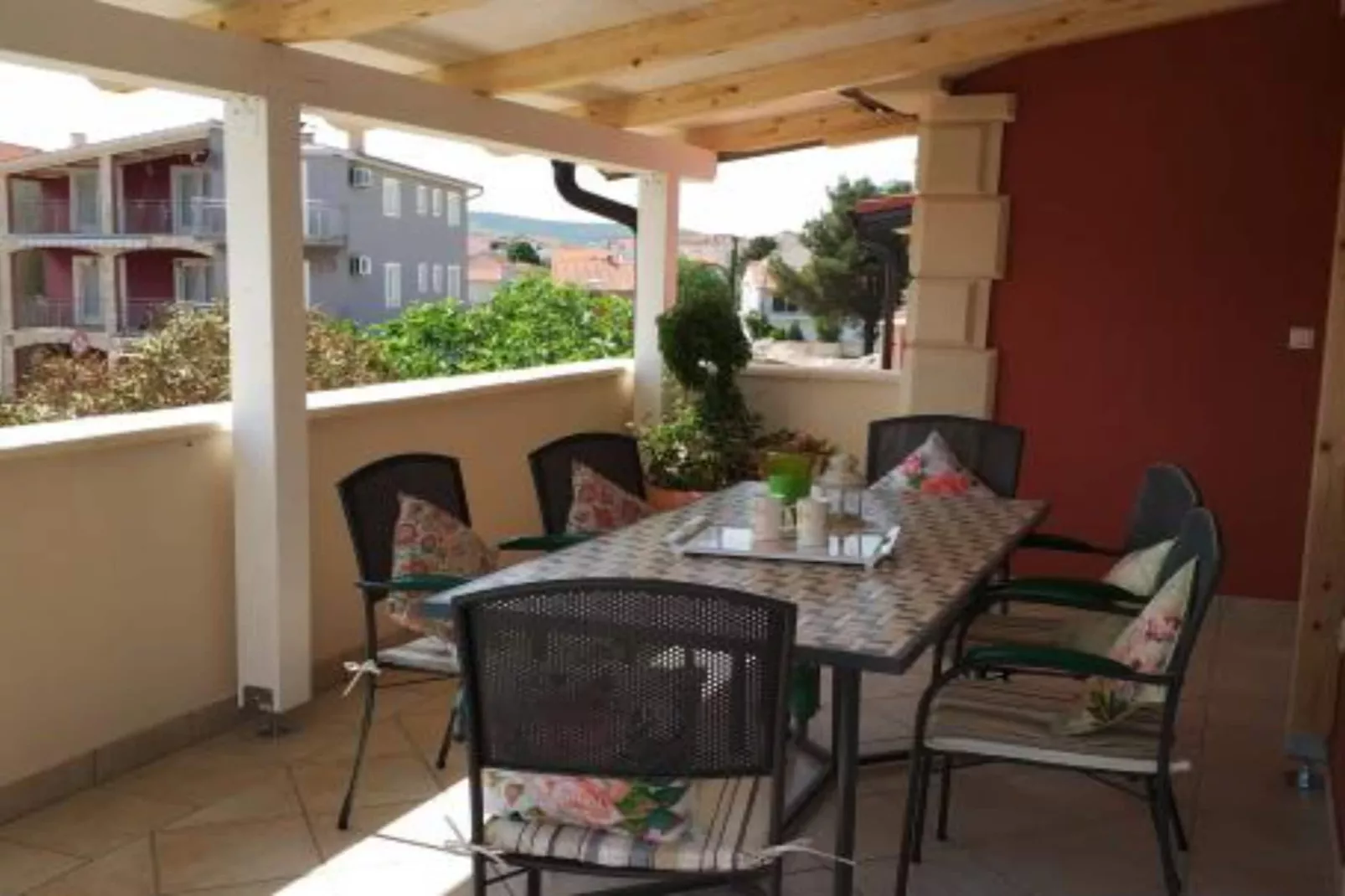 Apartments Dea & Paula - Standard Two Bedroom Apartment with Terrace-Terrasbalkon