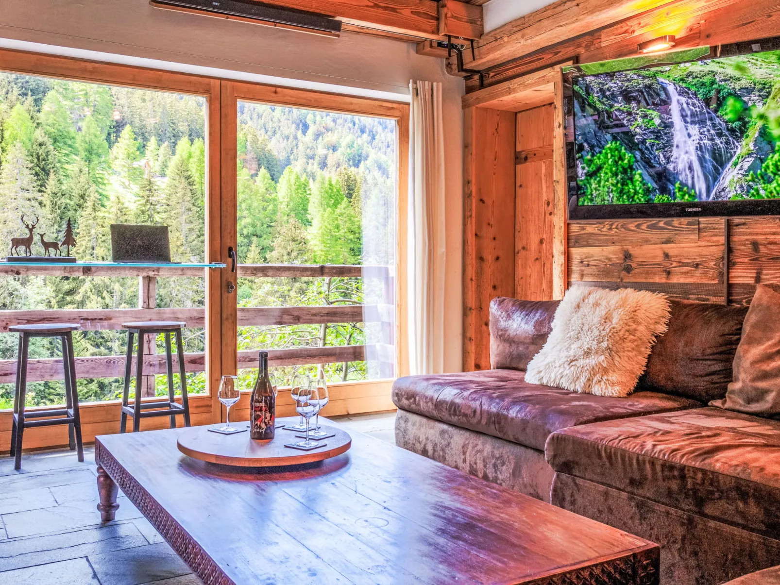 Chalet Gaea-Binnen