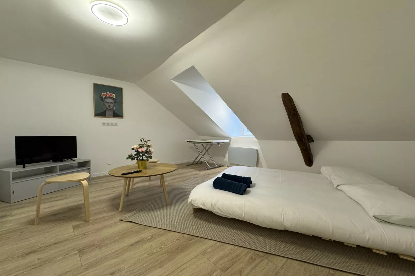Les lys beiges - 4pers - Rêve au Mans-Slaapkamer