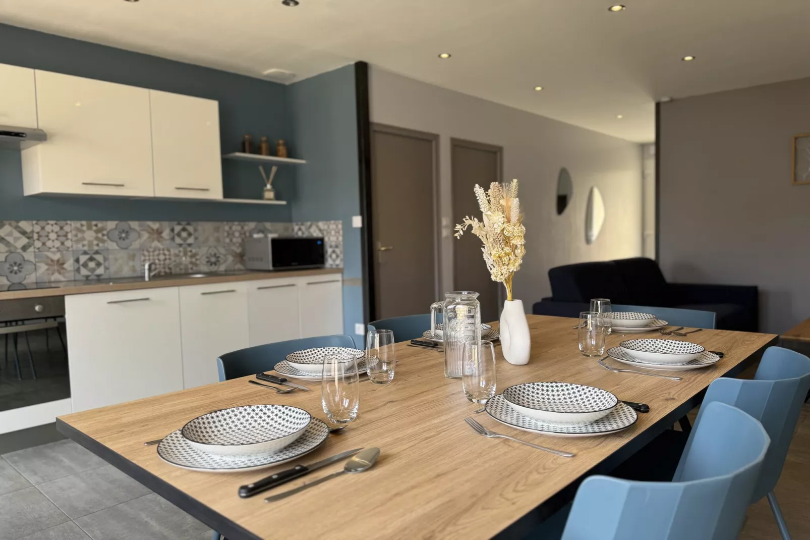 Maison des tourelles - 6pers - WiFi - Rêve au Ma-Eetkamer