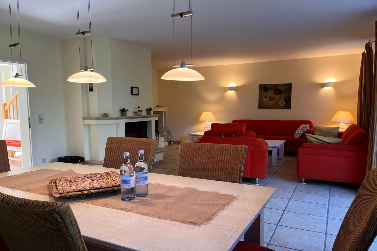 Dünenhaus 1Reihe - Strandhotel Dünenmeer-Eetkamer