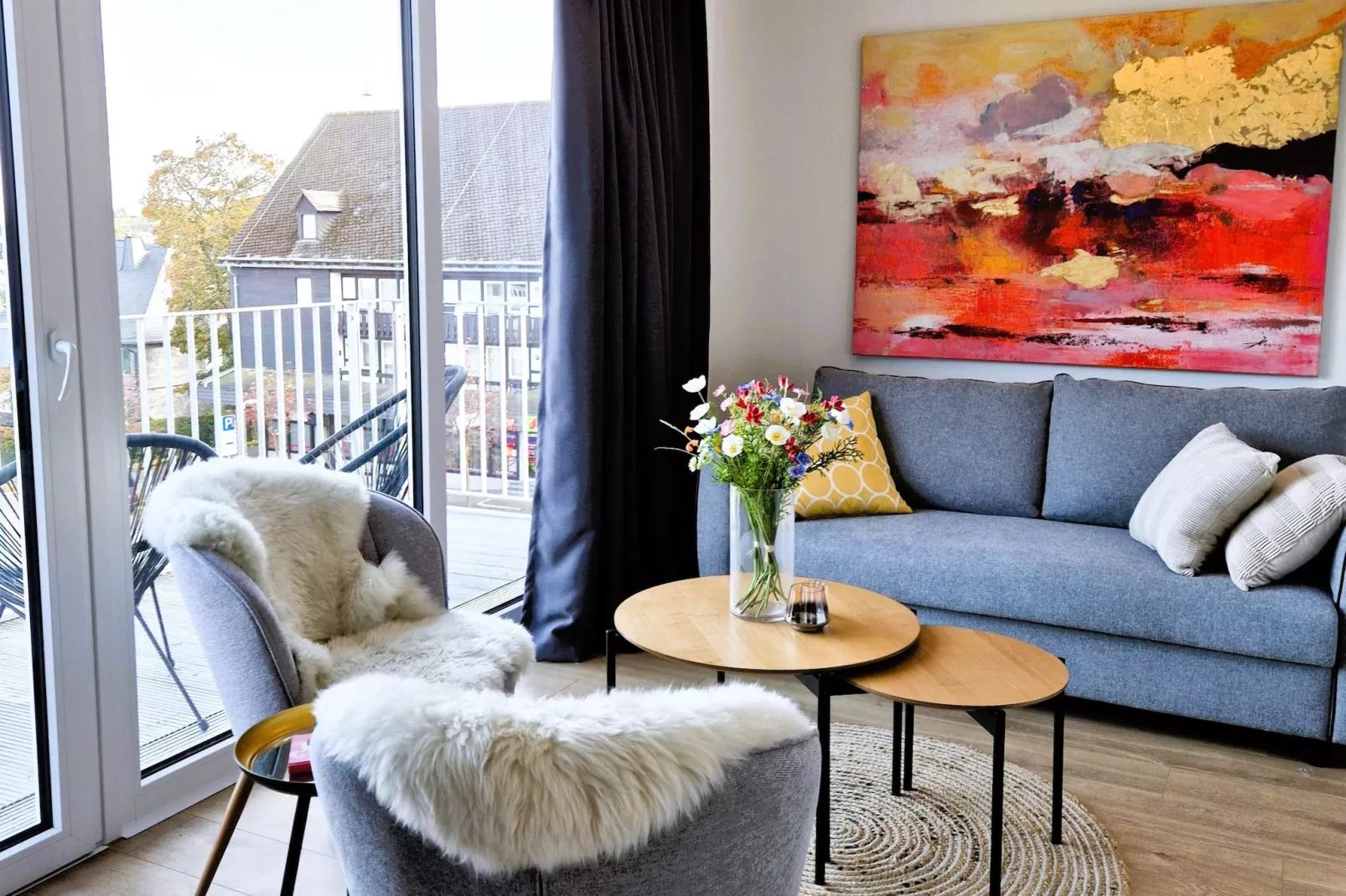 1SZ/3P Winterberg Appartement 21132-Woonkamer