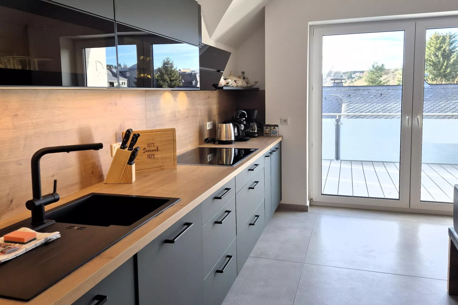 2 SZ Deluxe/ 5P- Winterberg Appartement 21136-Keuken