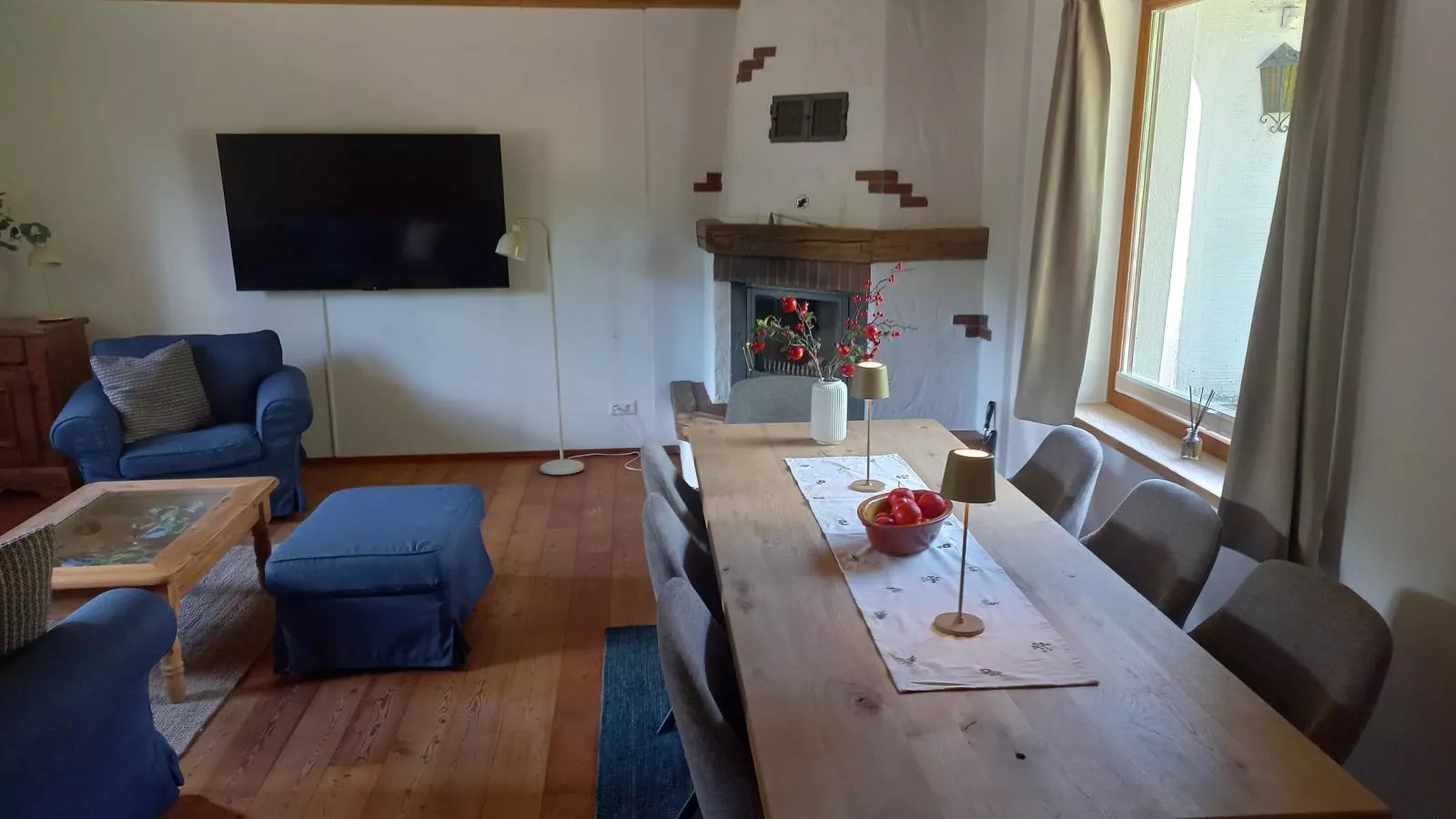 Landhaus Finkenhof-Woonkamer