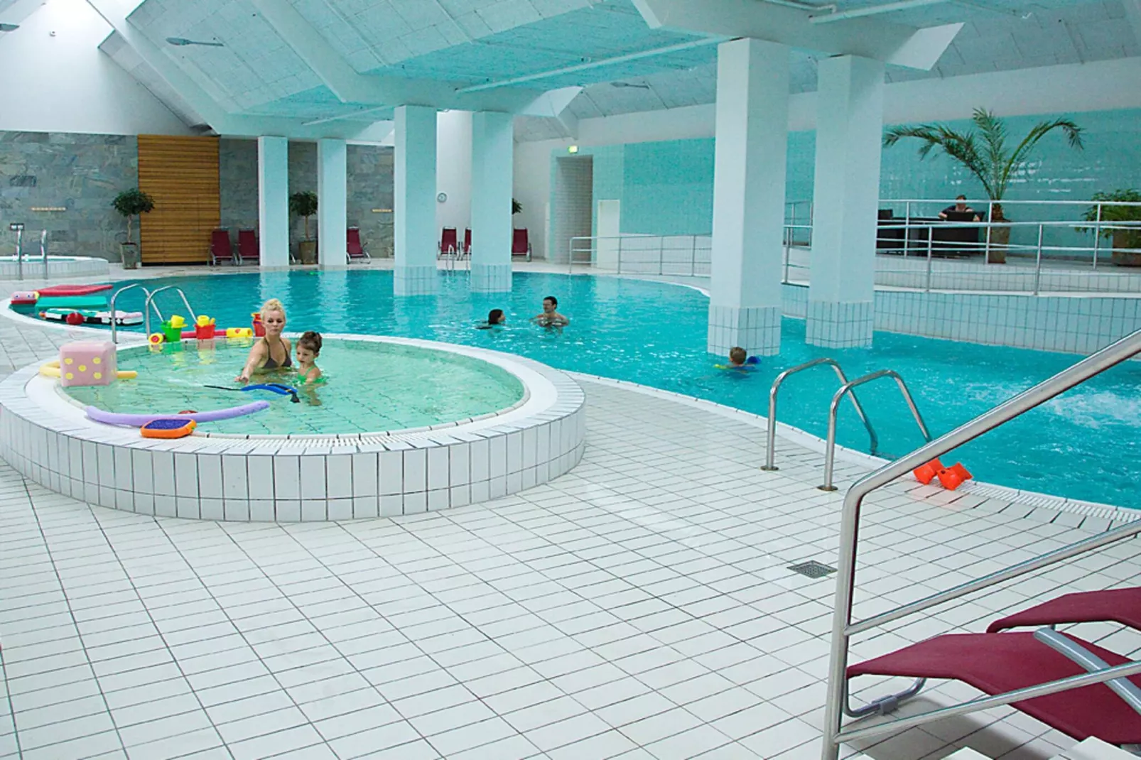 8 persoons vakantie huis op een vakantie park in Rømø - Zwembad