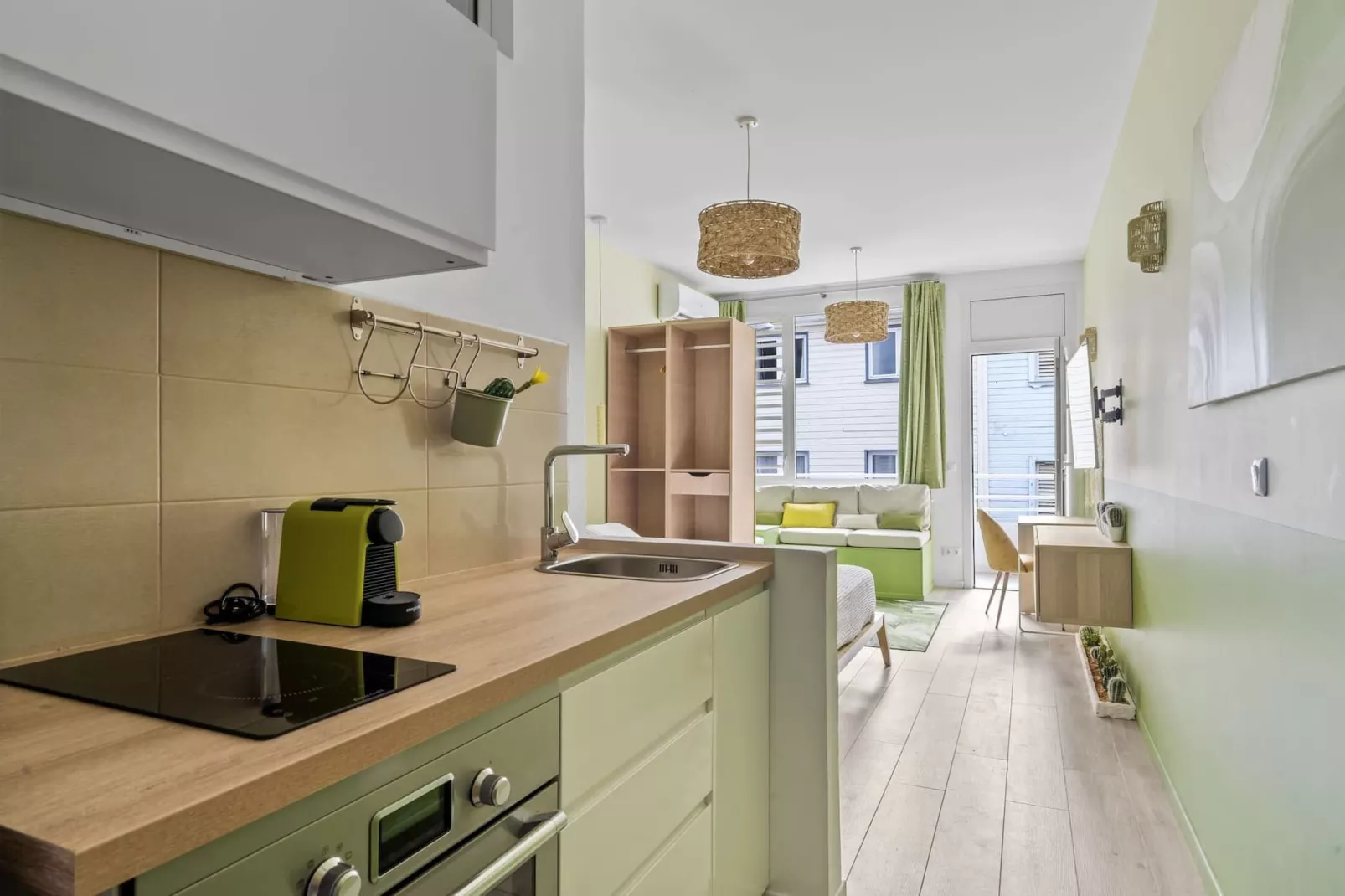 Studios Bohème et Chic-Keuken