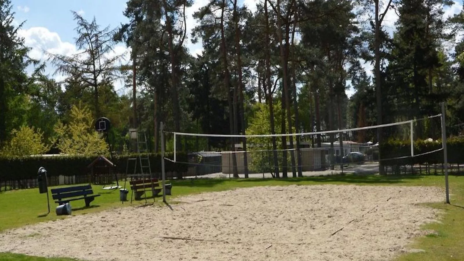 Boslodge-Parkfaciliteiten