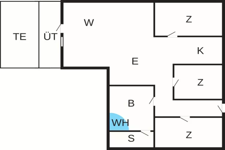 6 persoons vakantie huis in Hemmet-By Traum-Plattegrond