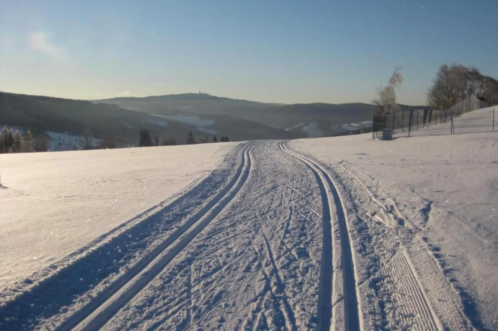 Rittersgrün-Gebied winter 20km