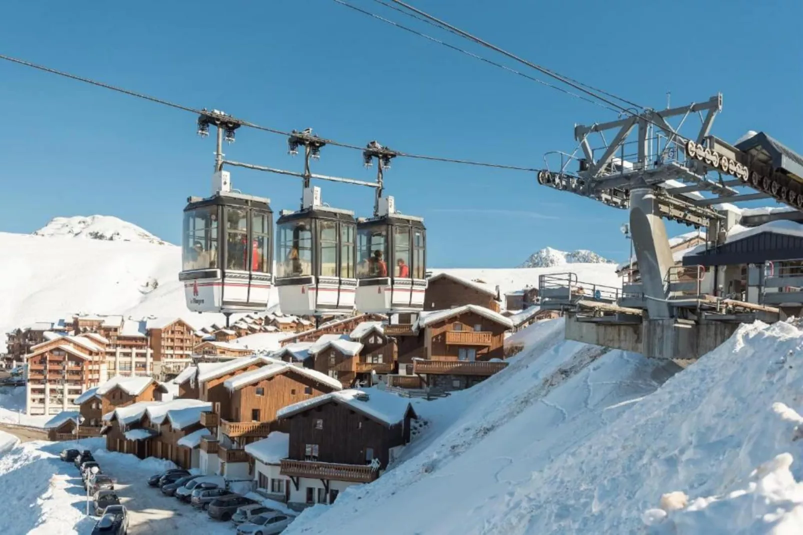 Les Chalets et Lodges des Alpages 4-Gebied winter 20km