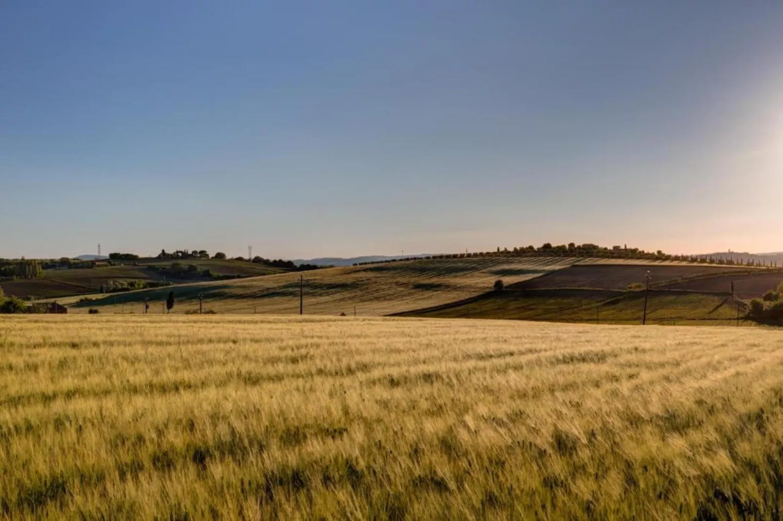 San Martino Ulivi-Gebieden zomer 20km