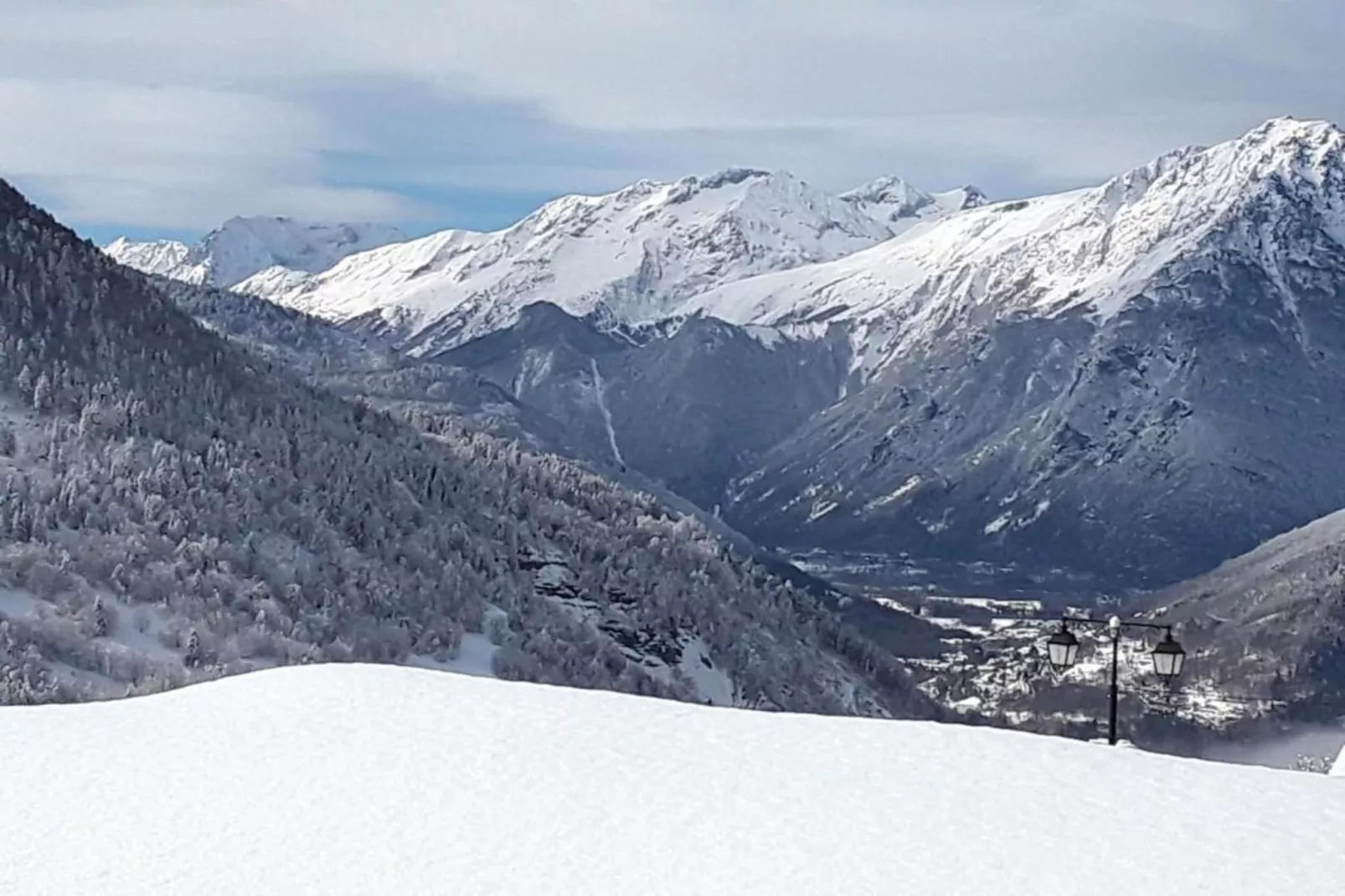 Les Epinettes 5-Gebied winter 20km