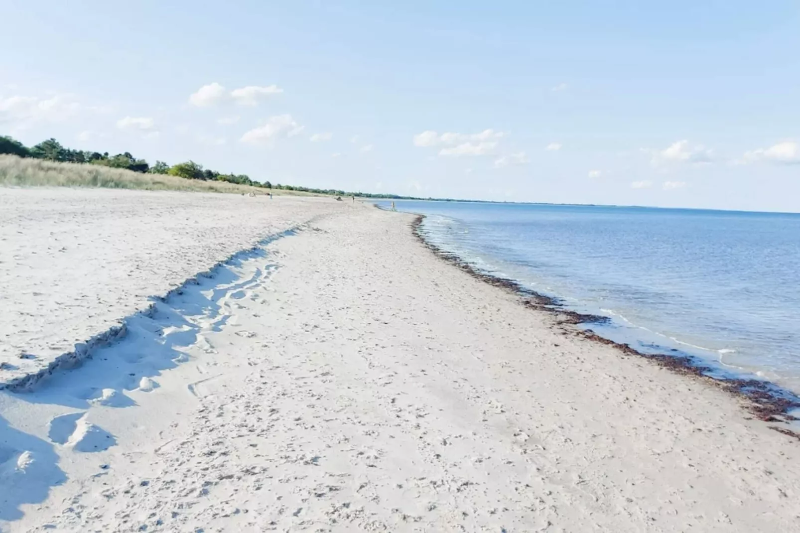 Luxe strandretraite in Væggerløse-Waterzicht