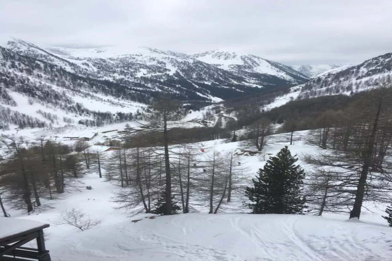 Les Terrasses d'Isola 1-Gebied winter 20km