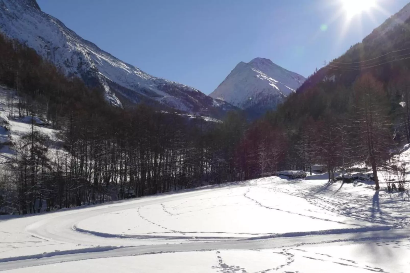 Chalet Sunstar kleine Wohnung-Gebied winter 20km