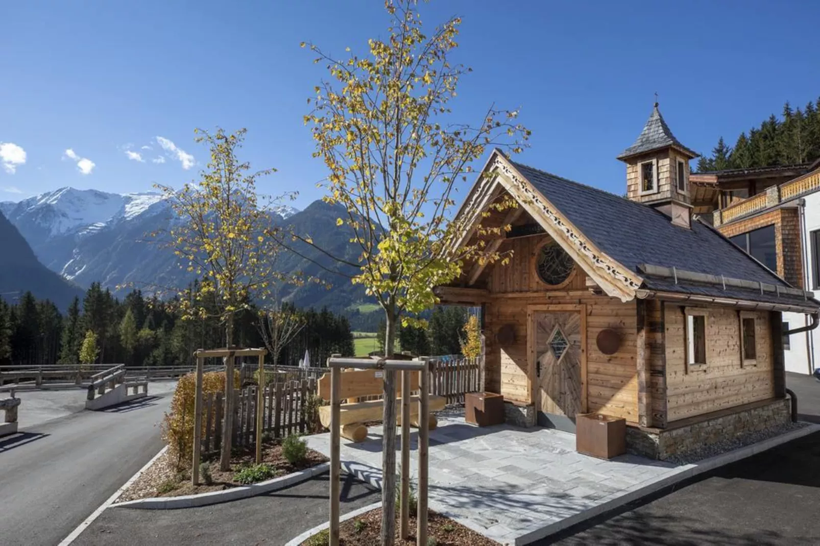 Nationalpark Chalet Kristallwand-Hal-ontvangst