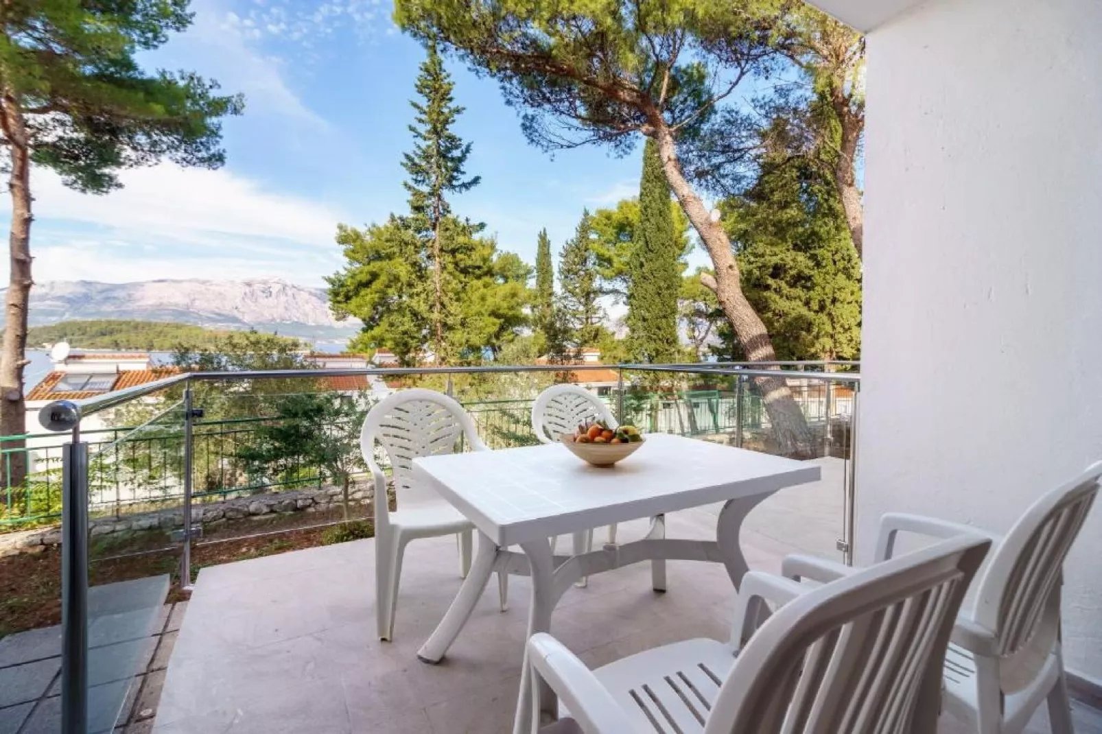 Lumbarda Resort Apartments - Standard One-Bedroom Apartment E7-Terrasbalkon