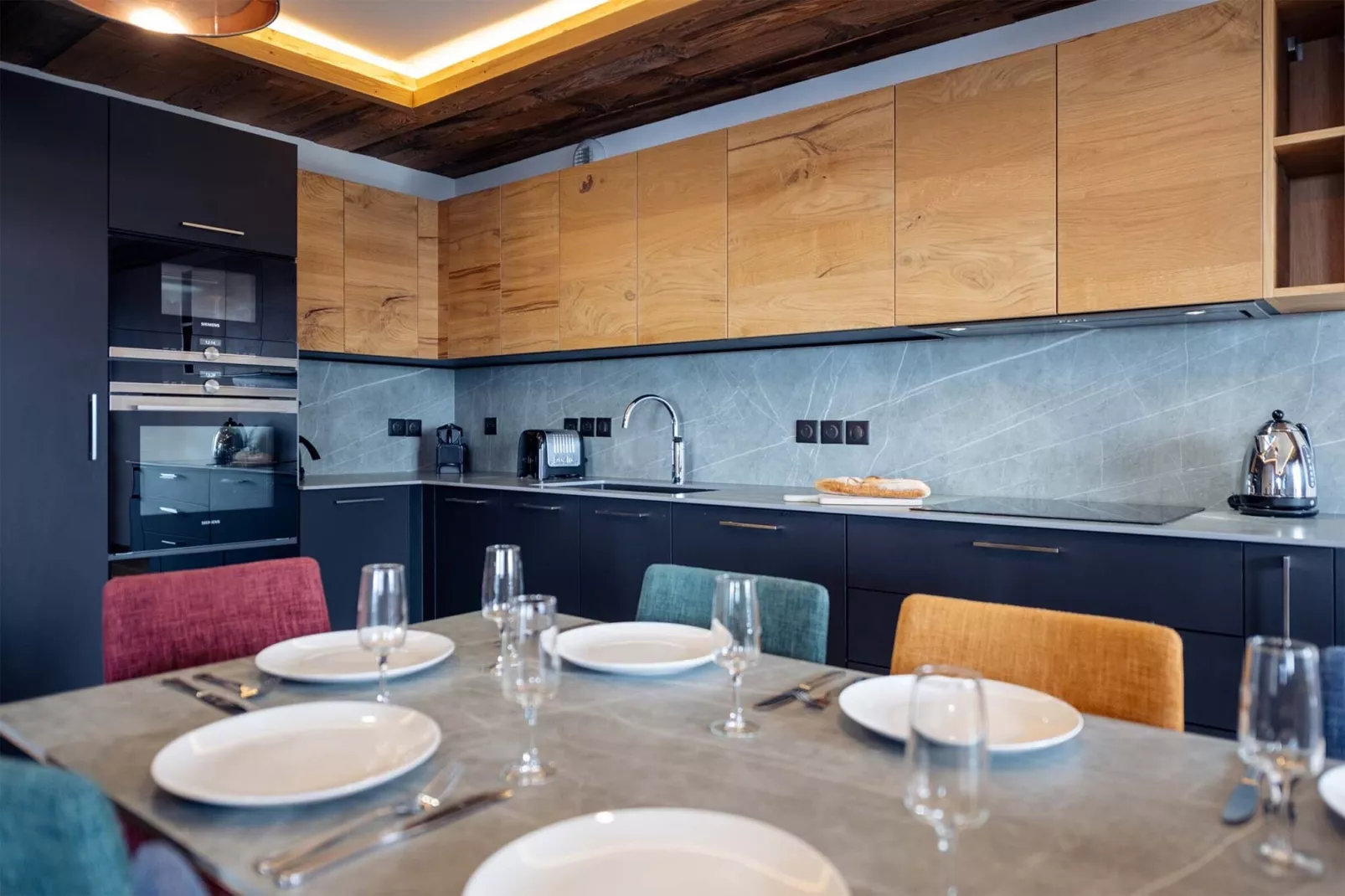 Apartment No 3 4 rooms  cabin-Keuken