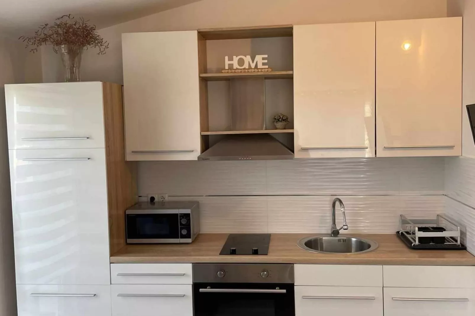 Apartments J&M 2- One Bedroom Apartment with Sea View-Keuken