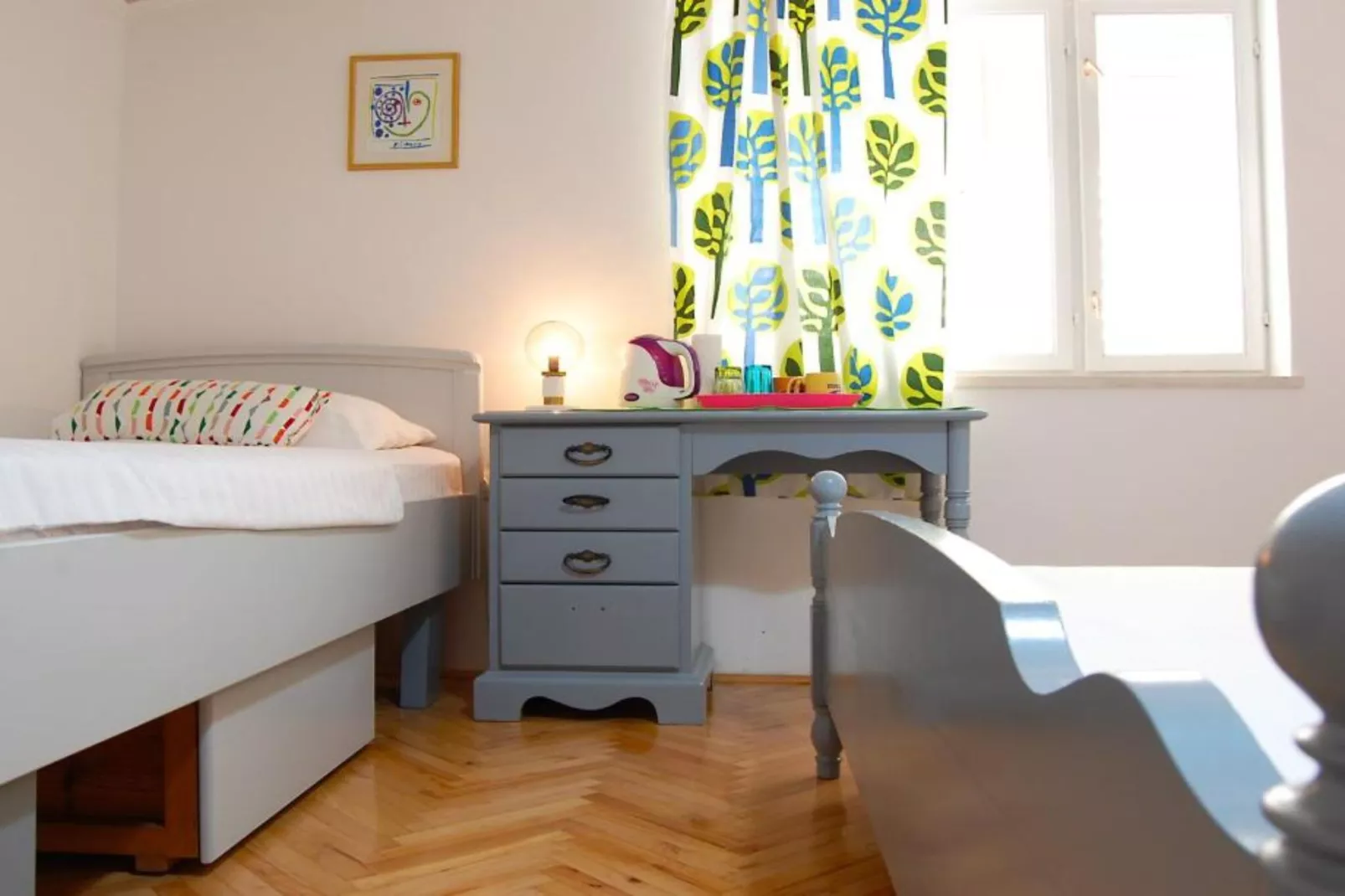 Apartment Jurišić Korčula - One Bedroom Apartment with Terrace-Slaapkamer