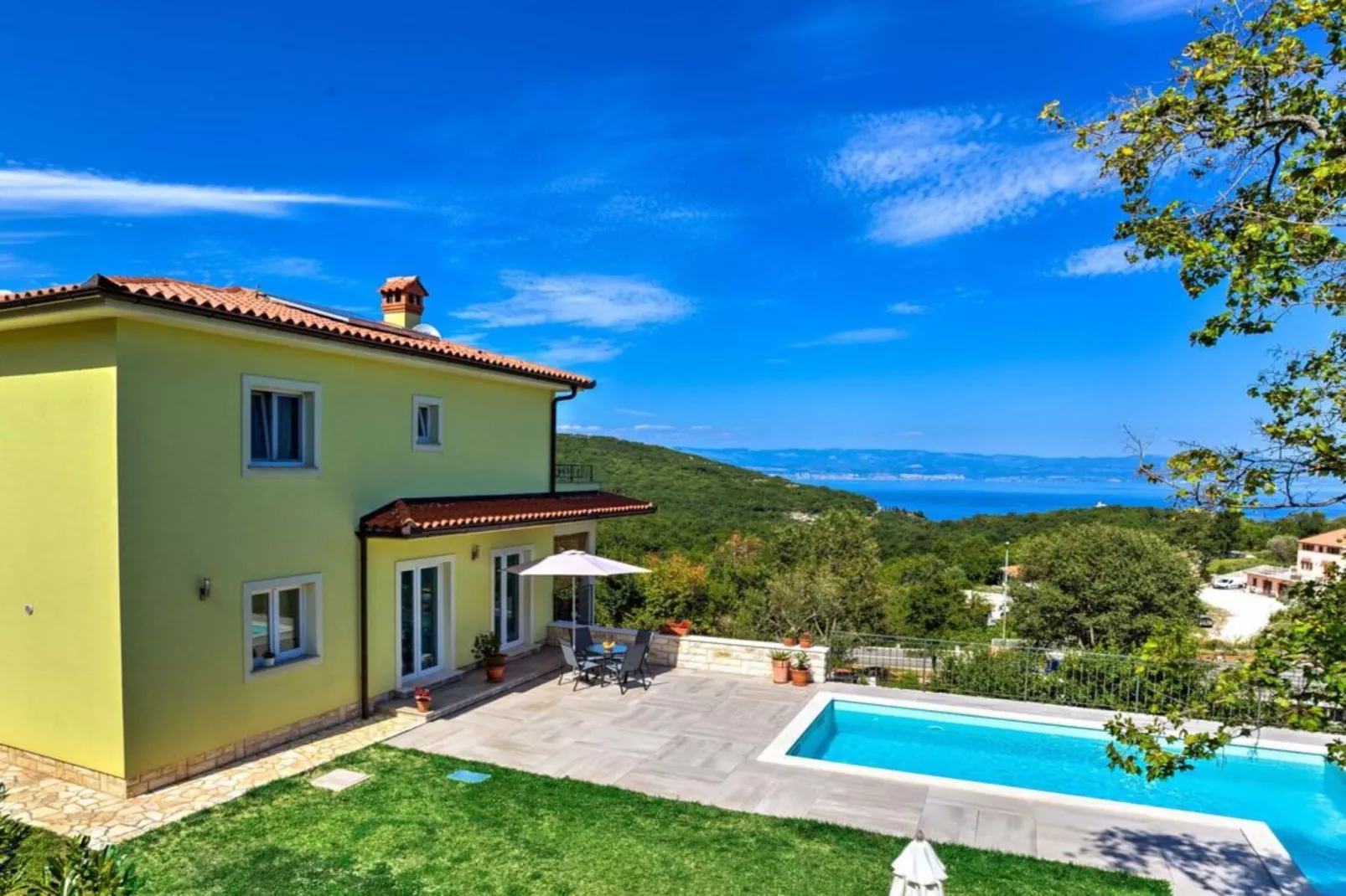 Wonderful Brsec Apartments with Sea View and Shared Pool - Standard One Bedroom Apartment with Balcony and Sea Views 1-Buitenlucht