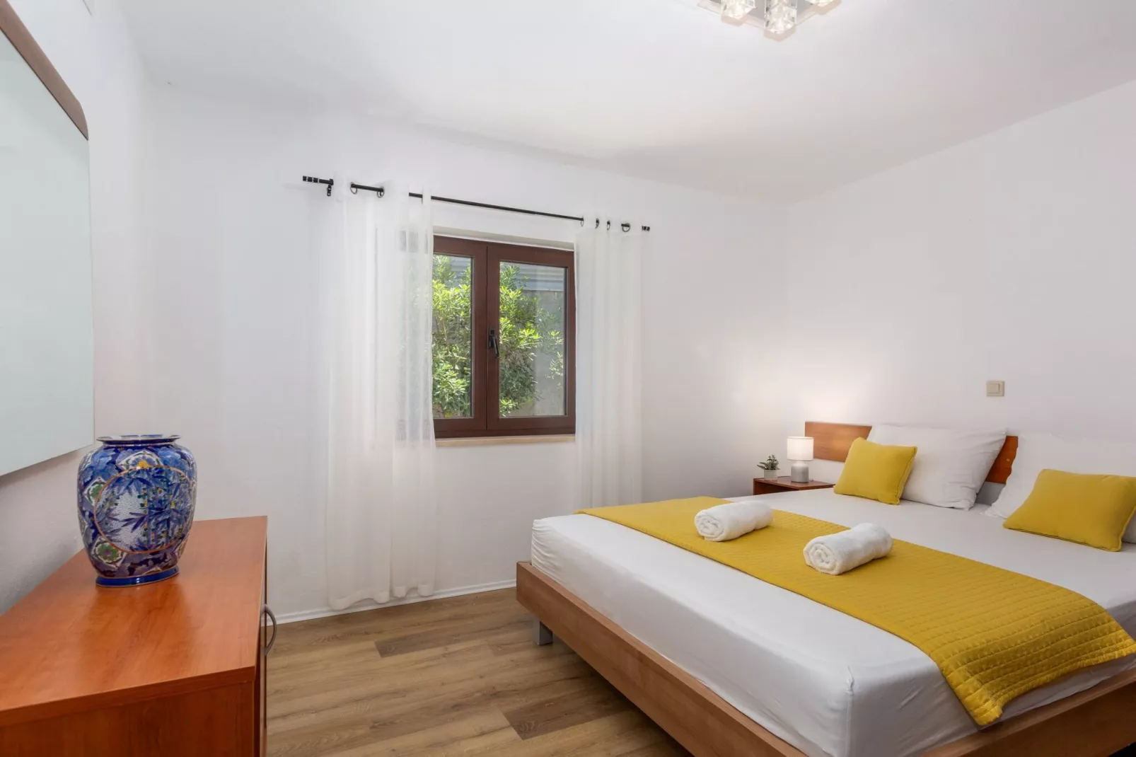 Apartment Anivija - One Bedroom Apartment with Terrace-Slaapkamer