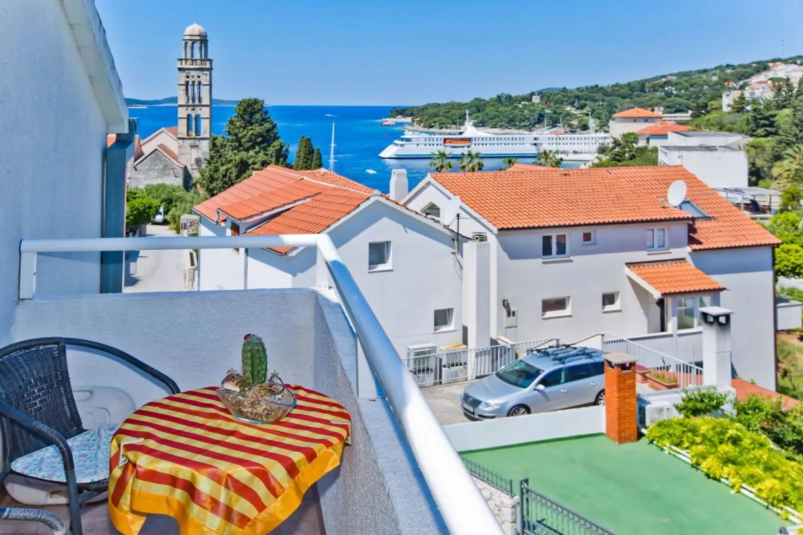 Apartments Jacky - Comfort One Bedroom Apartment with Balcony (owner 3)-Terrasbalkon