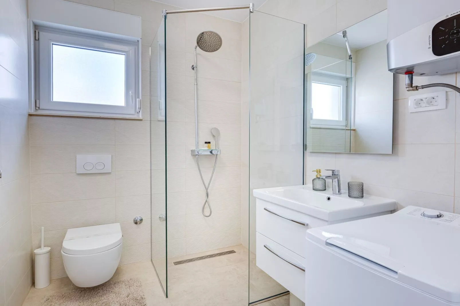 Exclusive Vodice Apartments - Penthouse Apartment A5-Badkamer