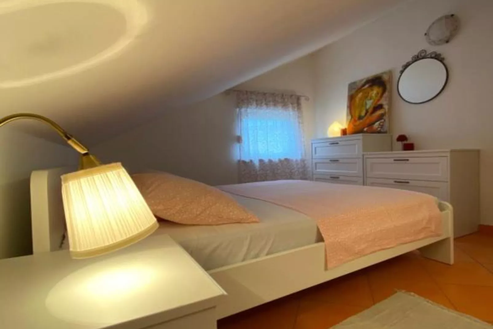 Apartments Lara Rab - Two Bedroom Apartment with Loggia-Slaapkamer