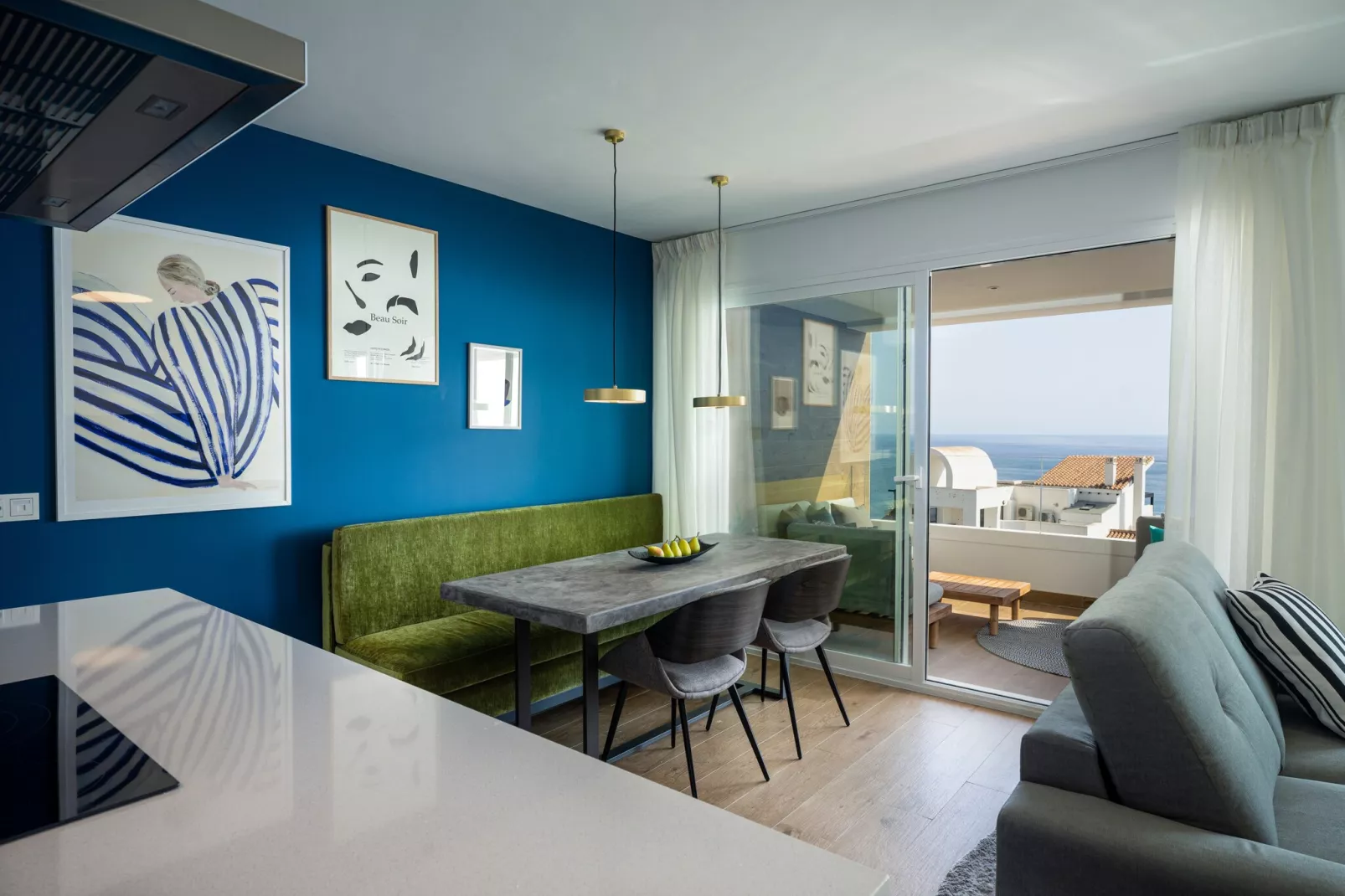 Luxury Seaviews Calaceite by Casasol-Keuken