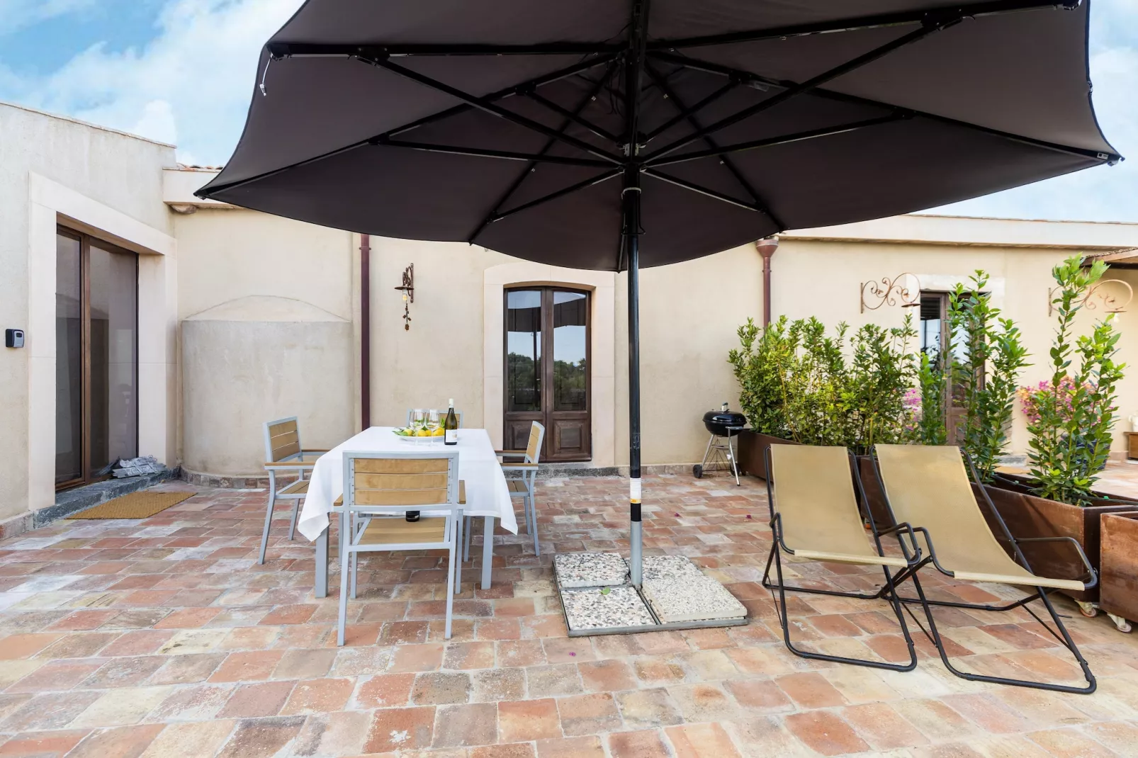 Appartamento La Cantina Villa di campagna-Buitenkant zomer