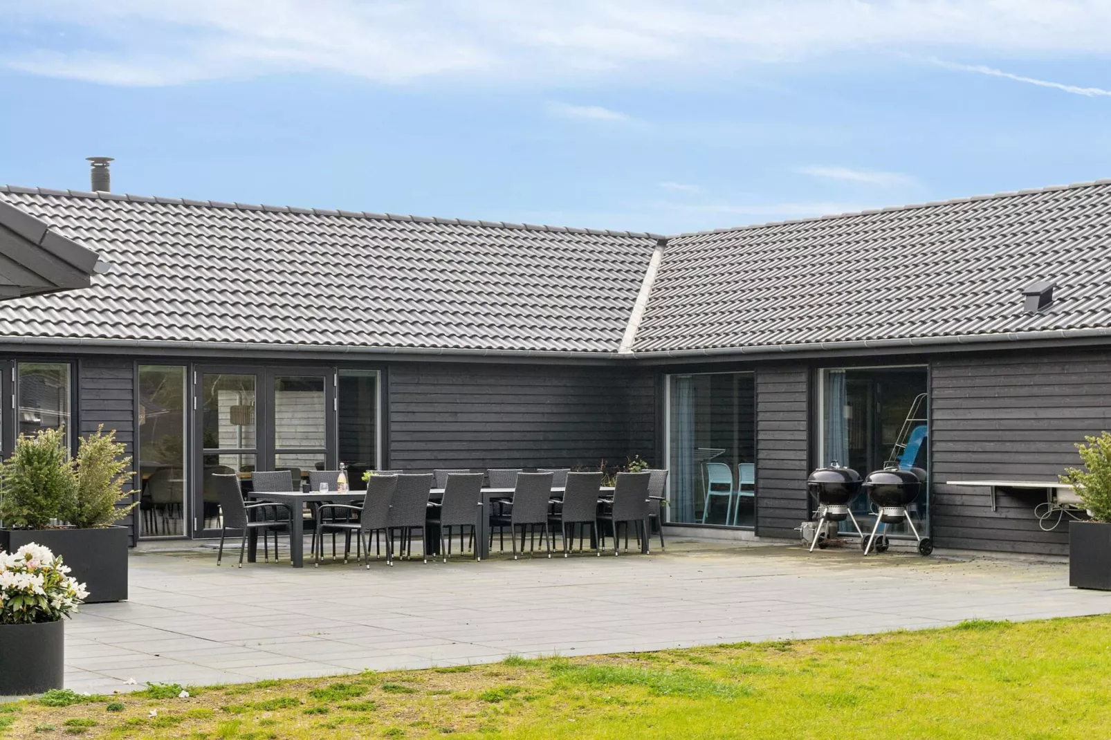 5 sterren vakantie huis in Nørre Nebel-Buitenlucht