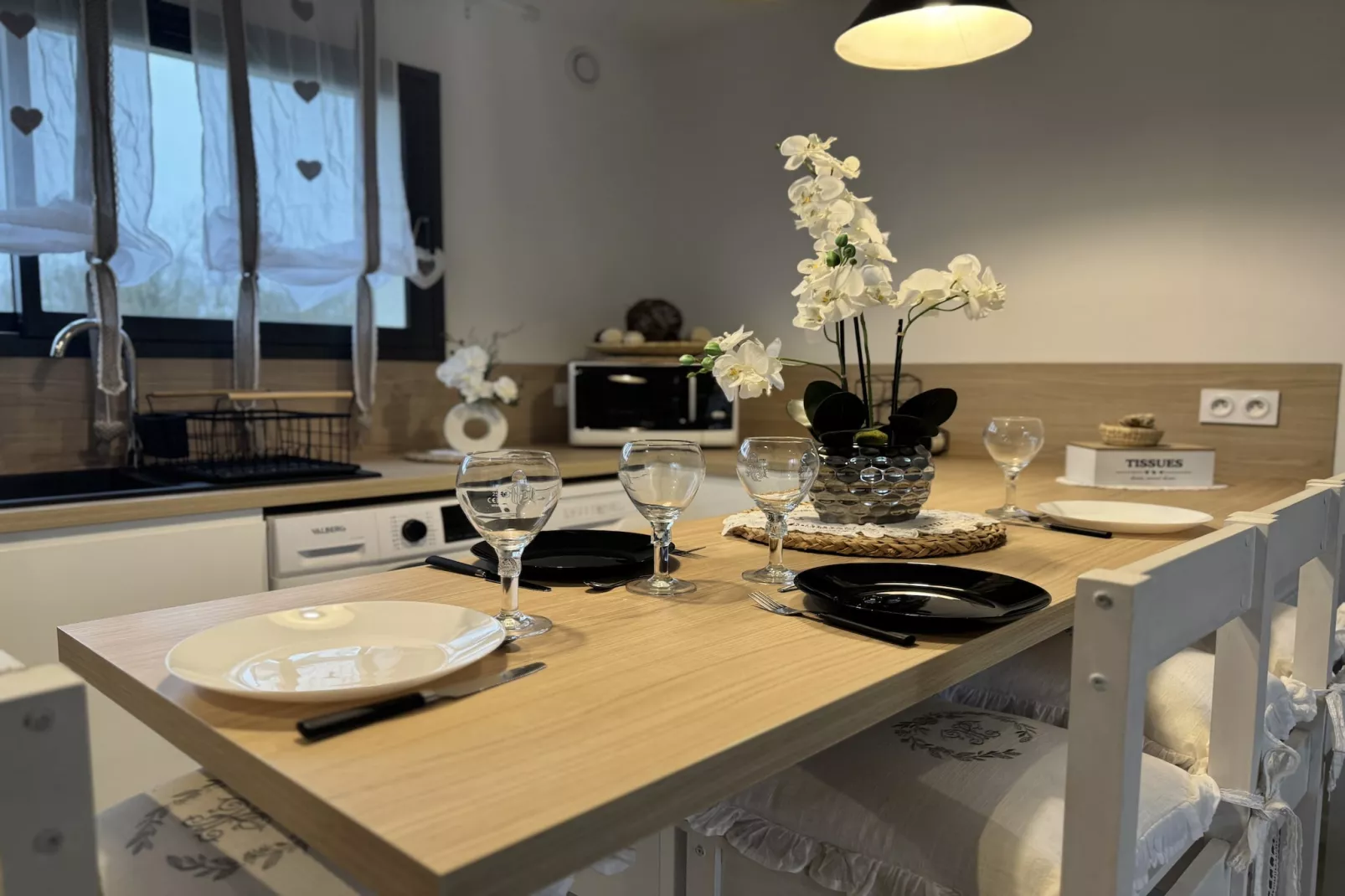 Le Refuge - confort - 5 pers - Rêve au Mans-Keuken