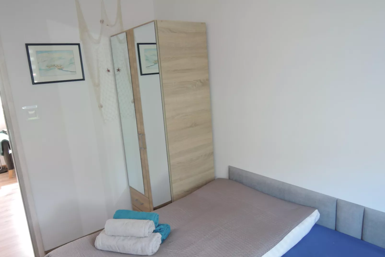 Wisełka Leśna - domek mały dla 4 osób-Slaapkamer