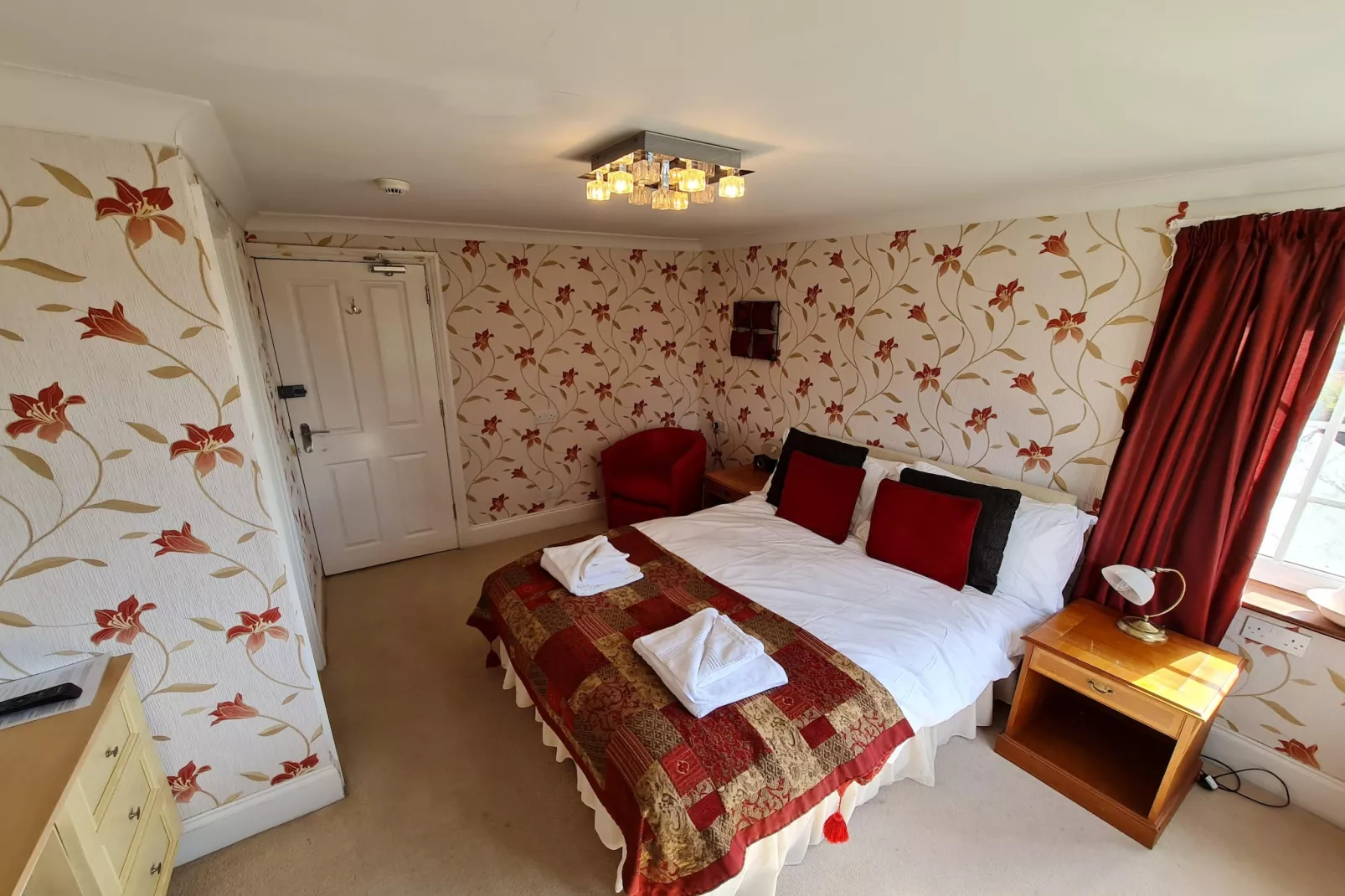 Lavendar Double Room-Slaapkamer