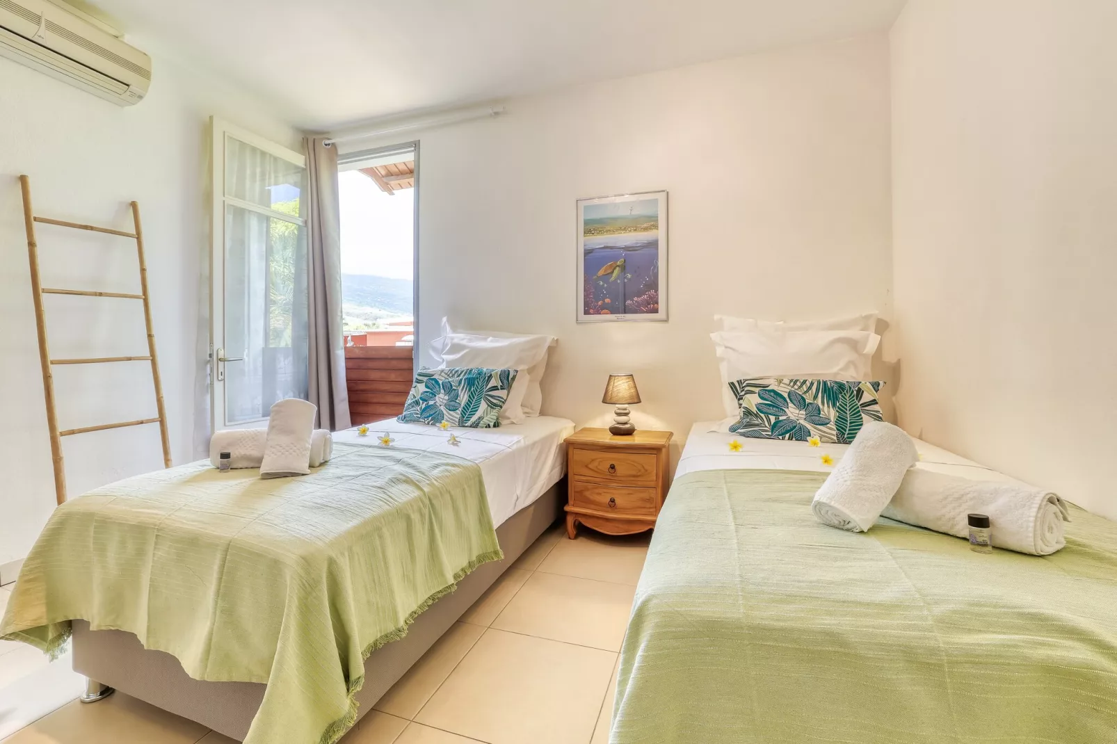 Kaz Santa Maria - Villa 3* à Saint Leu-Slaapkamer
