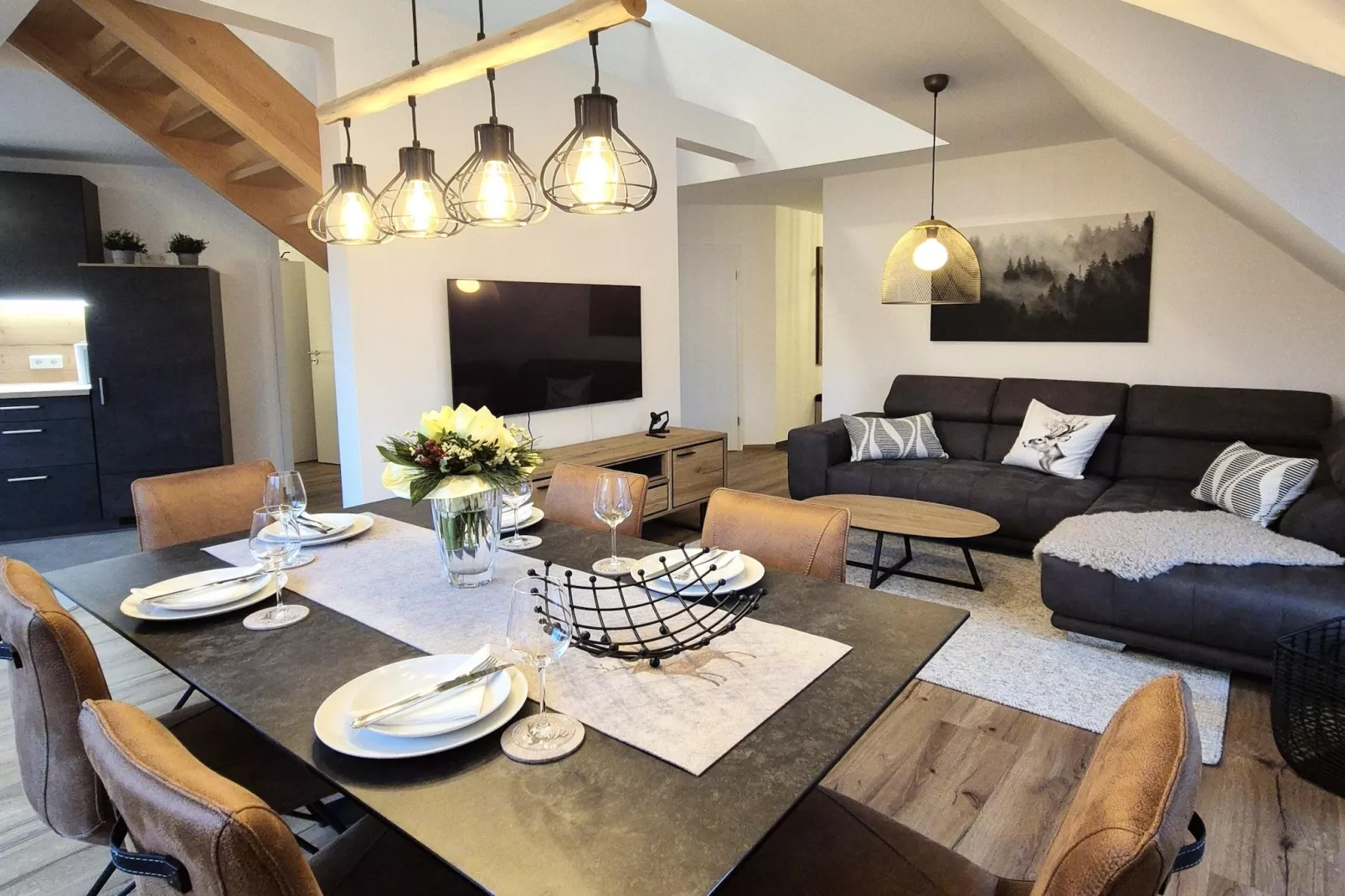 3 SZ/5P Winterberg Appartement 21133-Woonkamer